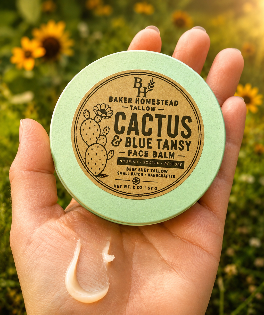 Cactus & Blue Tansy Face Balm