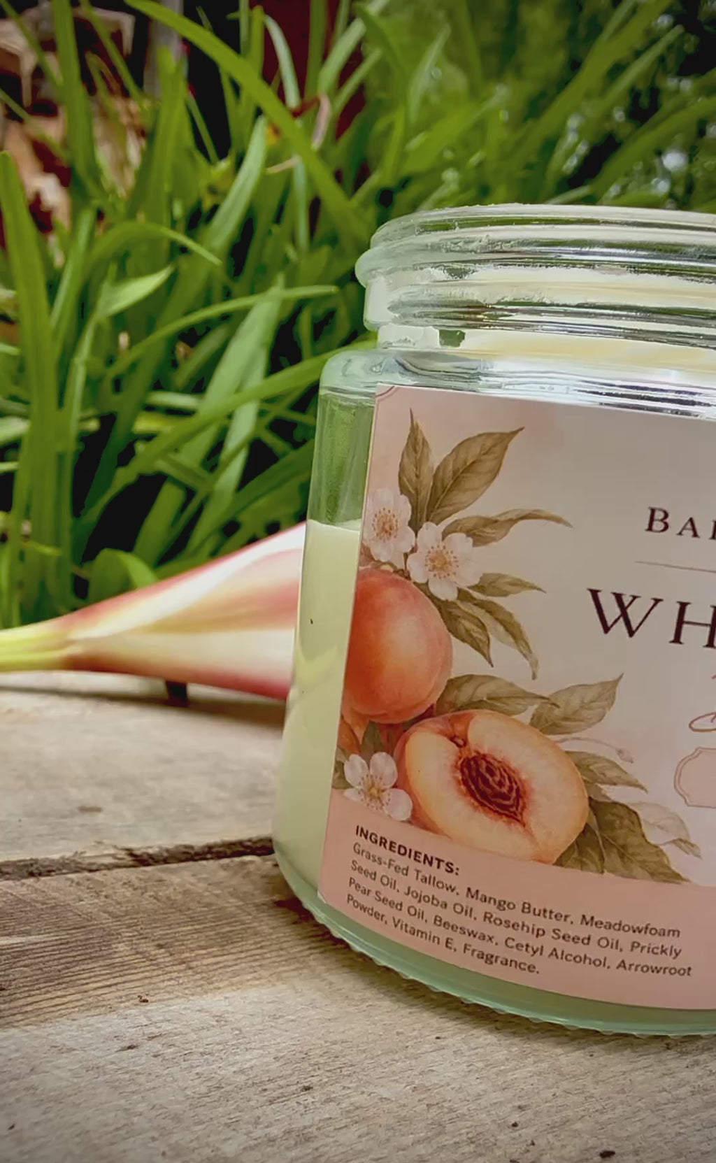 Whipped Tallow Body Butter - Southern Peach